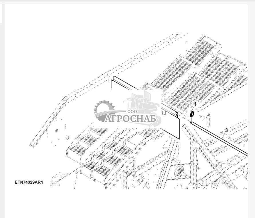 Ограничительная шторка 